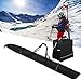 SUNFECILI Ski Bag and Boot Bag Combo, Nylon Snowboard Bag, Durable Protable Bags, Waterproof Carrying Travel Case Set, Large Storage Space for Ski Board, Boots, Helmet and Accessories