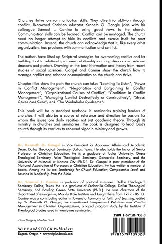 Communication And Conflict Management In Churches And Christian Organizations #TOP1