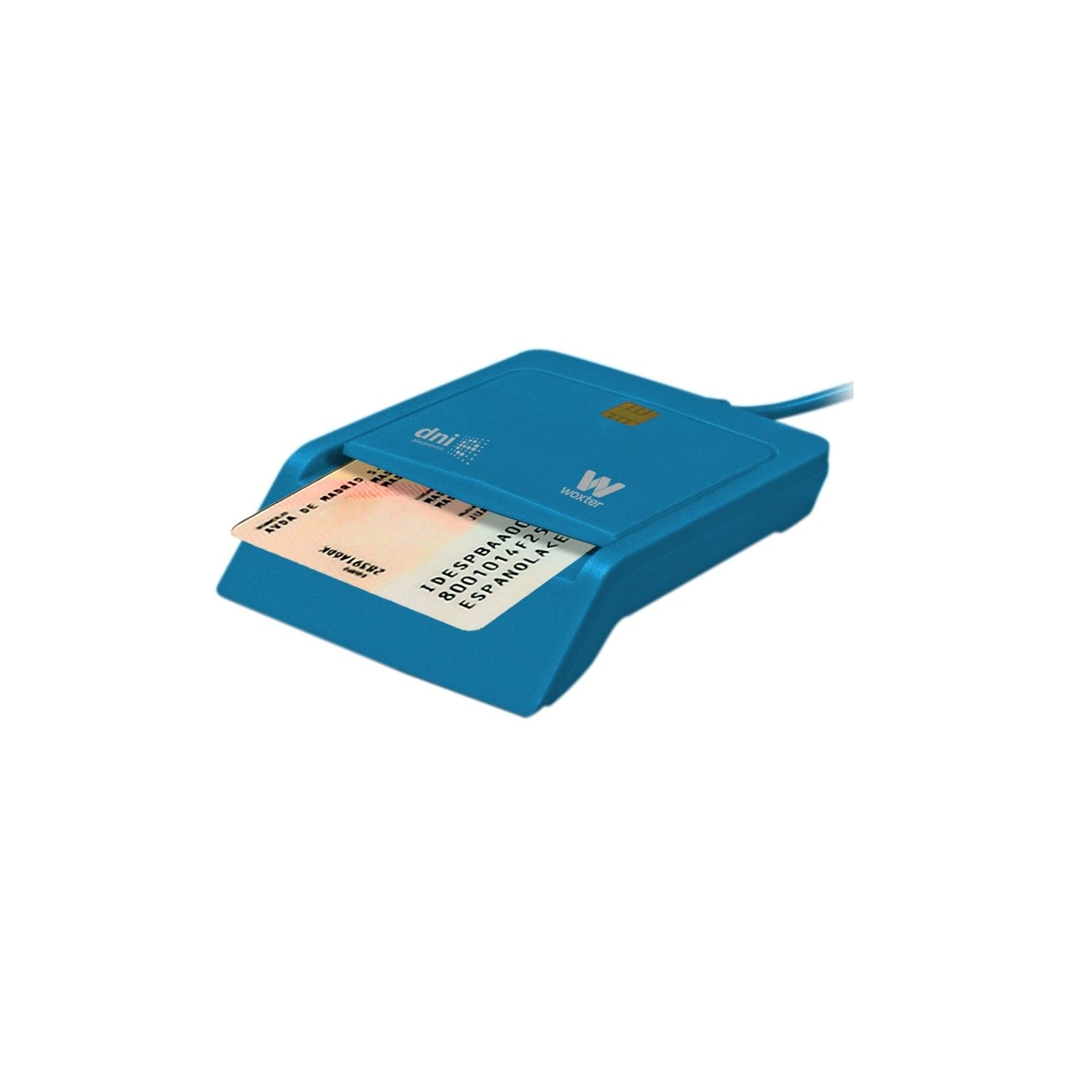 Woxter Lector Dni Combo - Lector DNI electrónico 3.0 y 4.0, Compatible con Las Tarjetas Smart Cards o Tarjetas Inteligentes, con 3 Ranuras para Tarjetas, Color Rojo — view 11