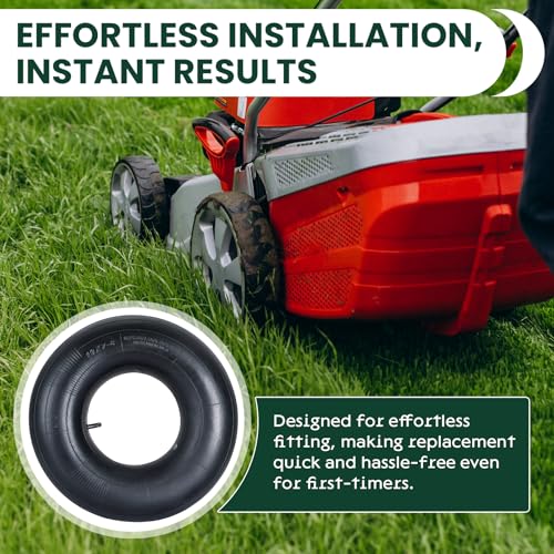 AMGSH 2 Pack 20x8.00/10.0-8 Inner Tubes, High Duty 20x8.00-8, 20x8.50-8, 20x9.00-8, 20x9.50-8, 20x10-8, Universal Fit Tire Tube with TR13 Straight Valve Stem for Lawn Mower, Wheelbarrows, ATVs