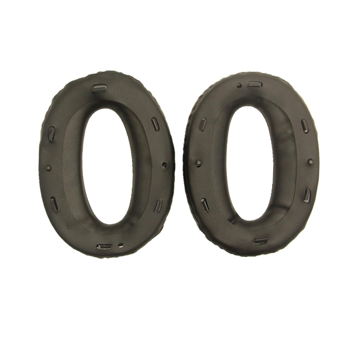 OSALADI Lot De 3 Paires De Coussinets Doreille De Rechange en Cuir Protéiné Haute Élasticité pour Écouteurs 1000x/-1000xm2 Isolation Phonique Confortable Noir