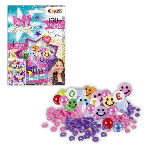 Kit bracelet d'amitié CRAZE anti-ennui pour occuper les enfants avec la fabrication de bijoux