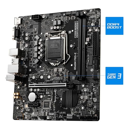Placa Mãe MSI B560M PRO-E (LGA 1200/2xDDR4/HDMI/VGA/M.2/USB 3.2) glide