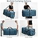 100L Travel Duffle Bag for Men, Urtala 32” Large Duffle Bag for Traveling with Shoe Compartment, Foldable Travel Duffel Bag for Men Women Waterproof & Tear Resistant (Light Blue, EXTRA LARGE, 100L)