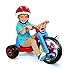 Spider-Man, 15" Fly Wheel Junior Cruiser, 1 Ride-On, Ages 3-7, Blue/Red, 20" W X 22.5" H X 32.83" L