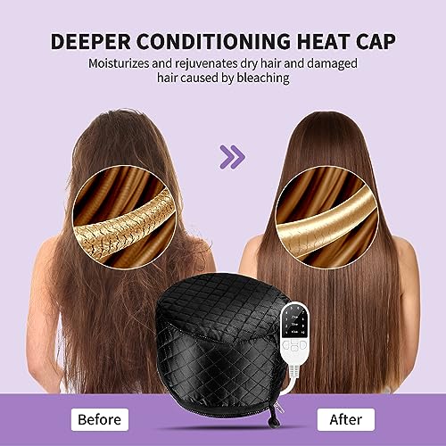 Hair Cap Treatment Steamer for Deep Conditioning - Image 2