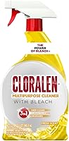 Cloralen 3-in-1 All-Purpose Bleach Cleaner Spray, 32oz Fresh Scent - Removes Stains, Grease & Grime from Kitchen & Bathroom