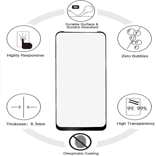 Miniatura 3 de Funda para Xiaomi Redmi Note 9 con protector de pantalla de cristal, híbrida resistente a los arañazos de doble capa, antiarañazos, a prueba de