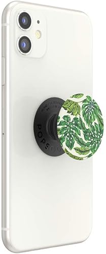 Miniatura 7 de PopSockets Agarre para teléfono con soporte expandible, diseño de plantas PopGrip - Miami Nights