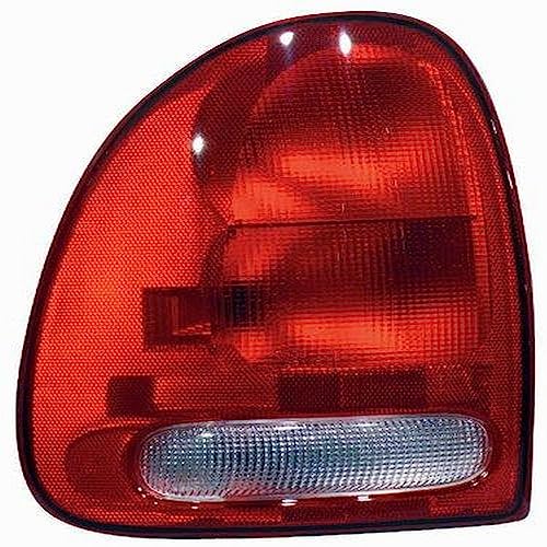 TYC Left Tail Light Assembly Compatible with 1996-2000 Chrysler Caravan/Voyager/Town & Country