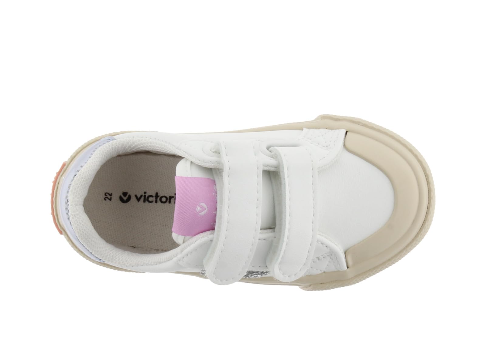 Victoria Zapatillas Tribu Efecto Piel Piezas Metal Tiras Adherentes para Niñas