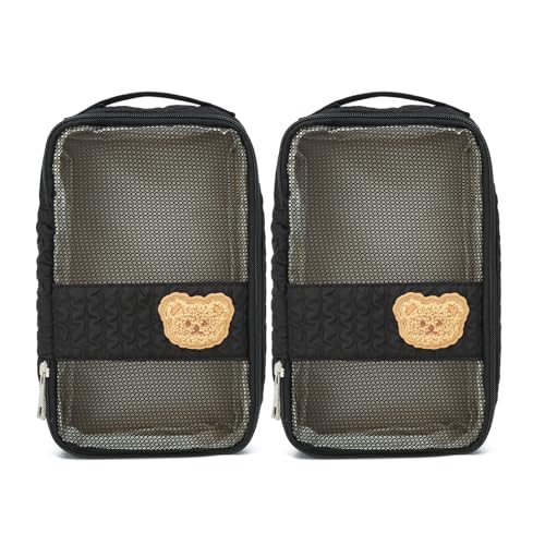 Diaper Bag Organizer Pouches - 2 Pack, Small Diaper Bag Mini Purse, Travel Baby Bag for Boys...