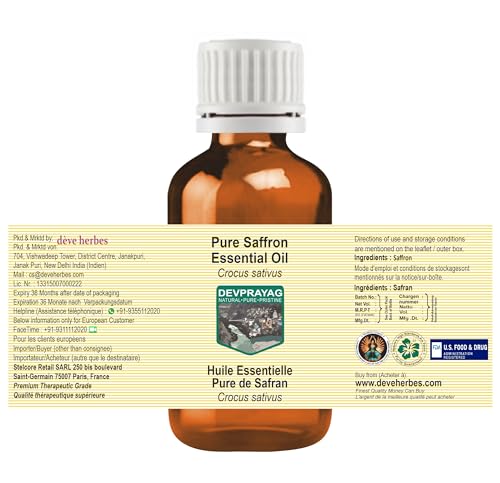 Aceite Esencial Puro de Azafrán 2ml miniatura 2
