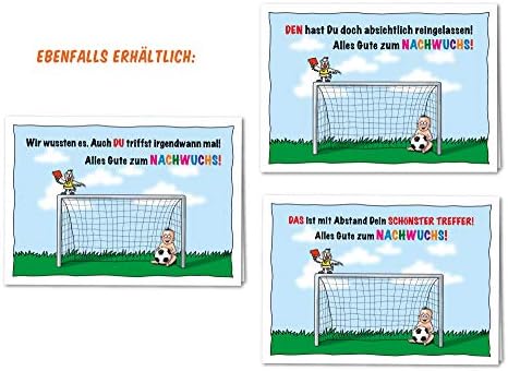 XXL-kort gratulationer avkommande målvakt u2013 ej att hålla u2013 stort 