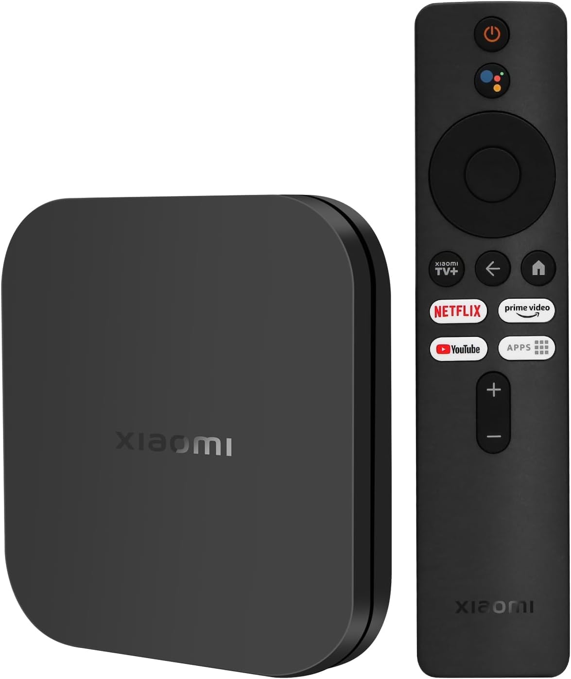 Xiaomi TV Box S 4K 2Nd Generation | Mibox Resolución 4K Ultra HD | Chormecast Compatible con Google TV | Bluetooth 5.2 y WiFi de Doble Banda | Android TV 10.0 Integrado | Versión ES | Color Negro