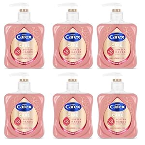 Carex Advanced Care Macadamia Oil Antibacterial Hand Wash, 3x More Moisturisers, Clean & Protect Hands, Bulk Buy, Pack of 6 x 250ml