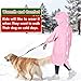 Waitu Dinosaur Wearable Blanket Hoodie Funny Halloween Costumes Gifts for Women Men Boys Girls, Zipper Hoodie Blanket Sweatshirt Cozy Unisex Flannel Dinosaur Costume Cute Gifts (Kids, Bright Pink)