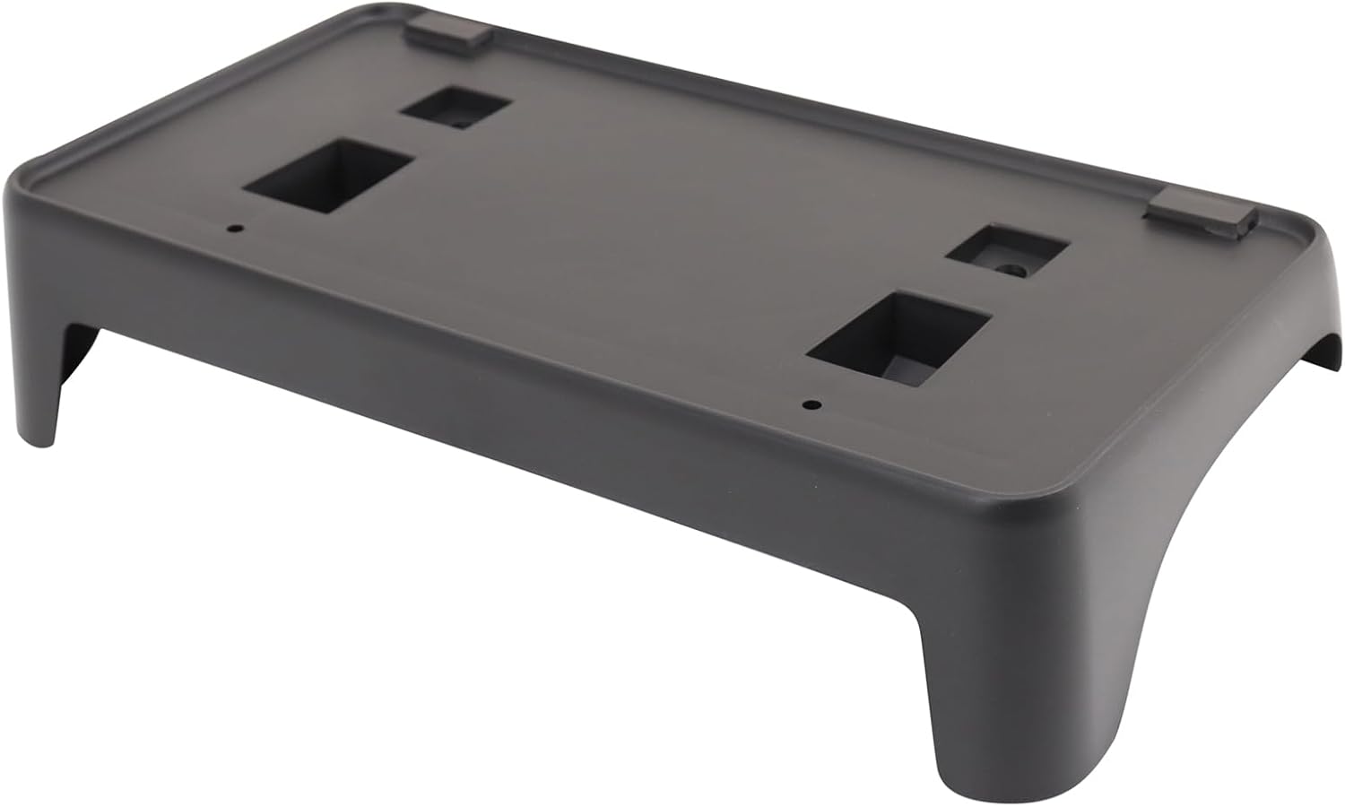 TRQ License Plate Bracket Black Compatible with 2004-2009 Dodge Ram 1500, 2500, 3500 CH1068111