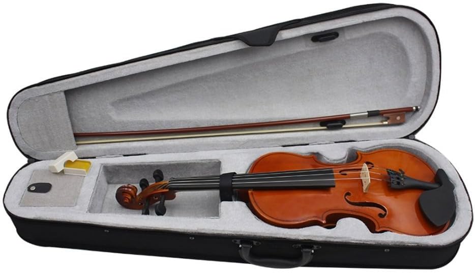 「NexPon」ヴァイオリン 初心者セット バイオリン フルサイズ セット フルサイズのマット学生バイオリンセット者向けのセットイン