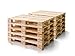 Produktbild moebel-eins Europalette 10er Set Flachpalette Palette Neuware Holzpalette 120x80 cm Natur