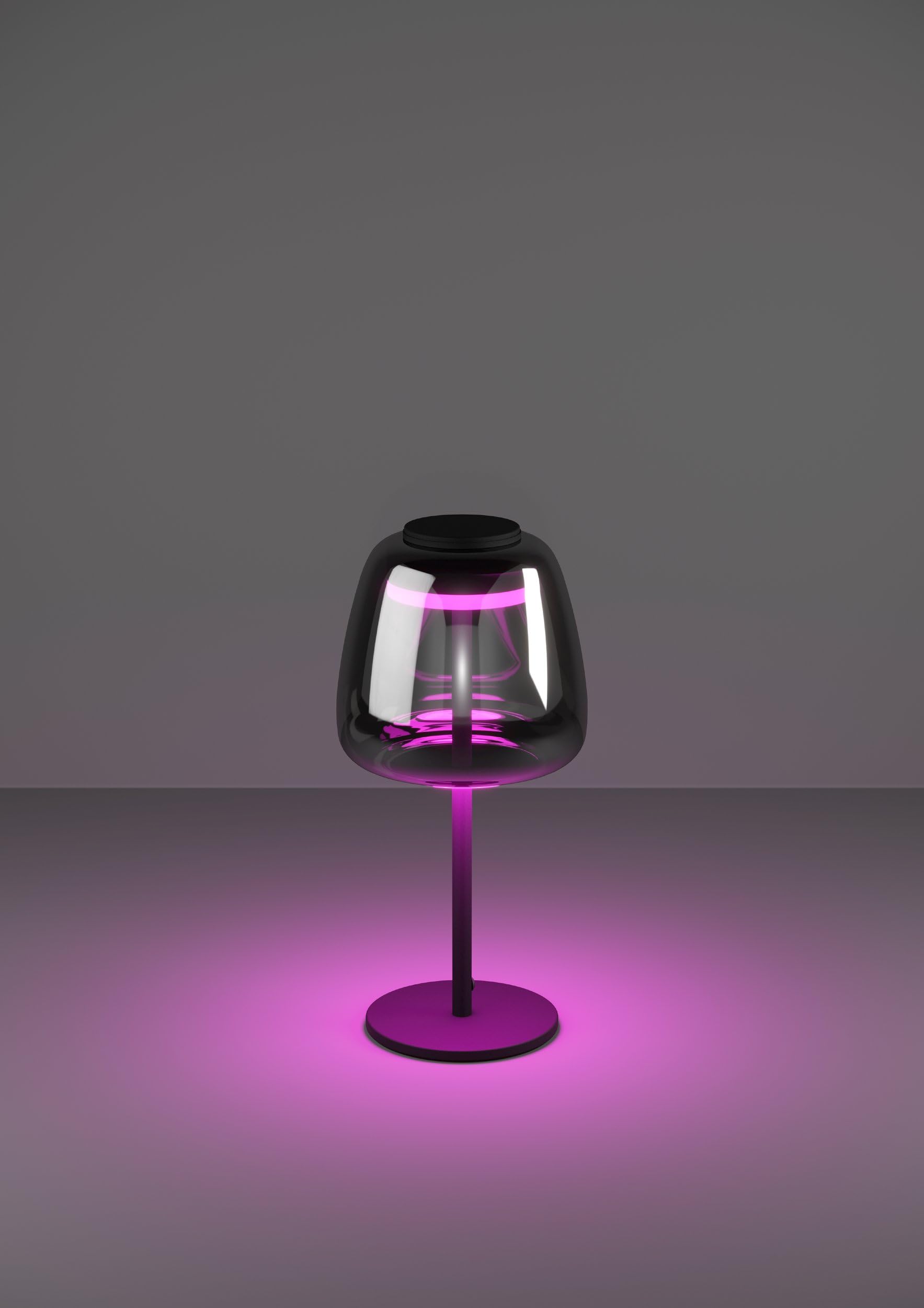 Eglo connect.z Smart-Home LED lampada da tavolo Alfero-Z, illuminazione | ZigBee + Matter, controllo app e vocale Alexa, luce regolabile (bianco caldo-freddo), RGB, dimmerabile