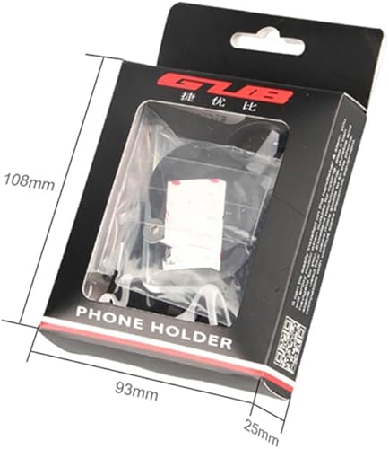 Vista 9 de GUB PRO1 Soporte universal para teléfono celular de aleación de aluminio para manillar de bicicleta de 3.5-6.2 pulgadas