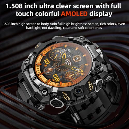 Reloj inteligente con ranura SIM llamadas WiFi y rastreador de ejercicios 7