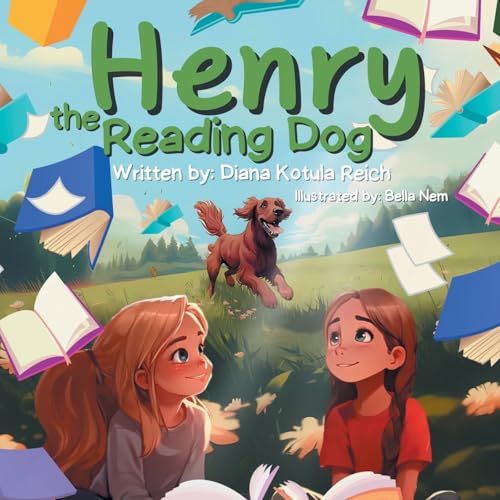 Image of Henry the Reading Dog