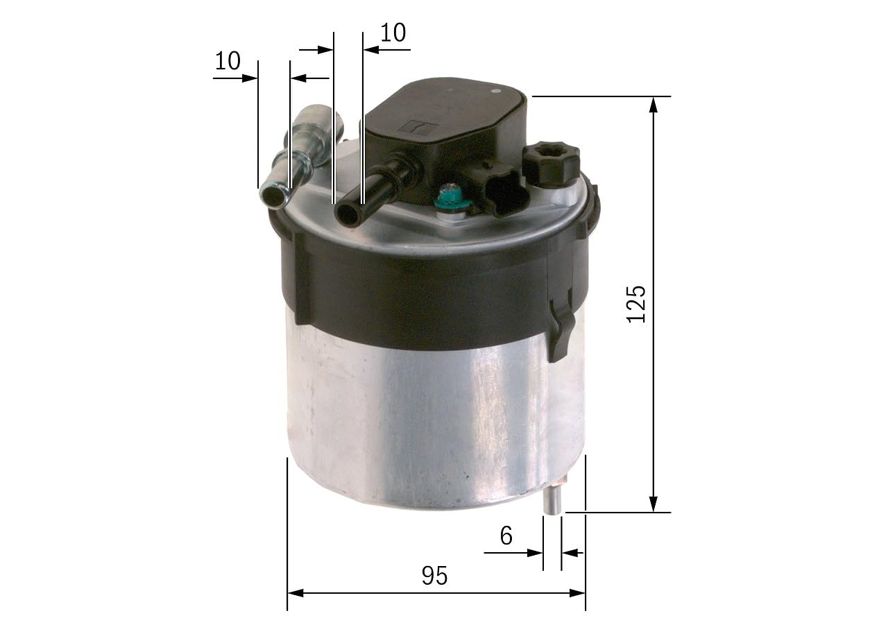 BOSCH Filtro carburante F026402204