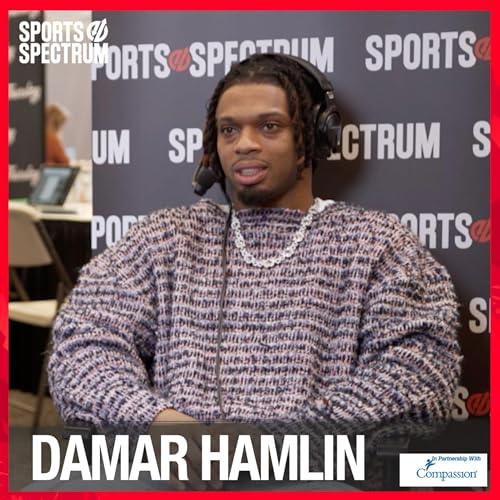 Damar Hamlin - Buffalo Bills safety at Super Bowl LX on his recent baptism and growing in his faith after his near-death experience