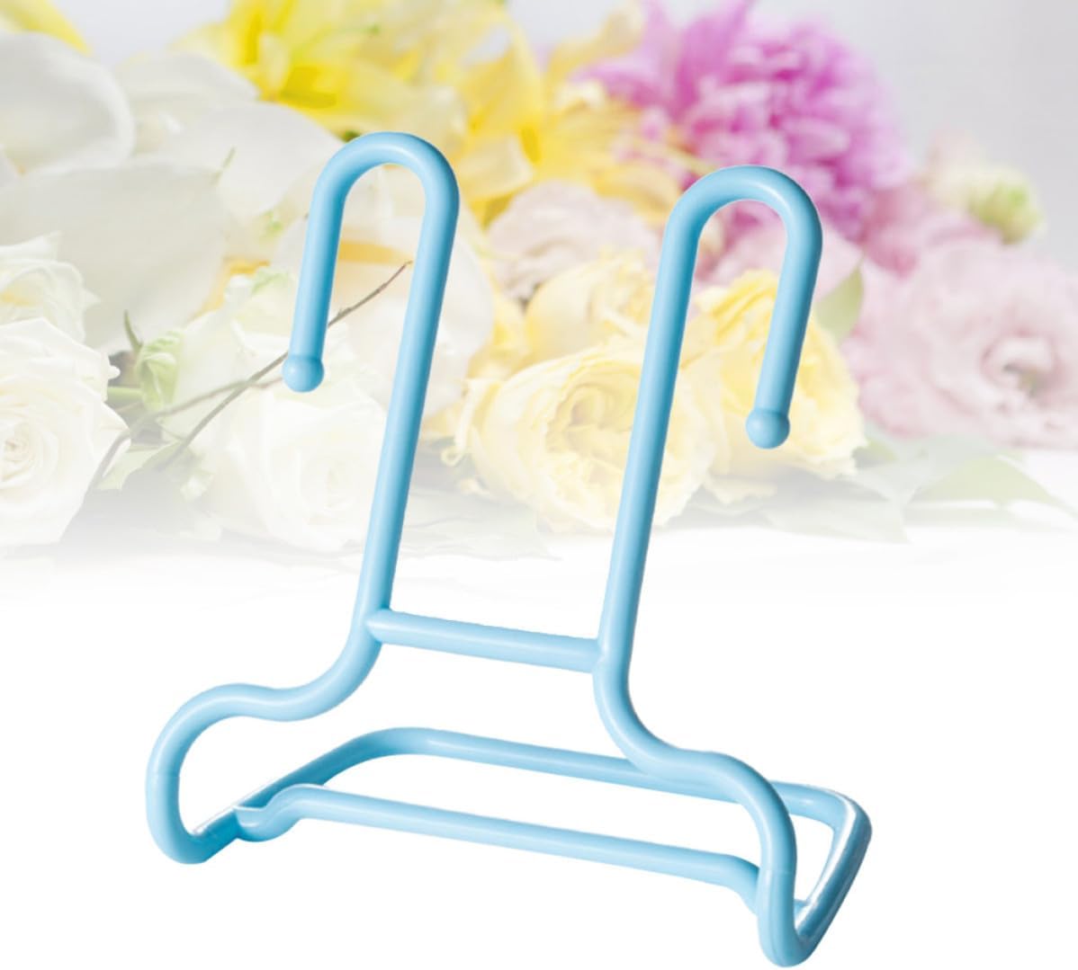 2 Pcs Shoe Organizer Hanging Shoe Holder Blue PP