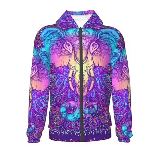 Ethnic African Kid Hoodies Boys Zip Up Sweatshirts Girls Pullover with Pocket2