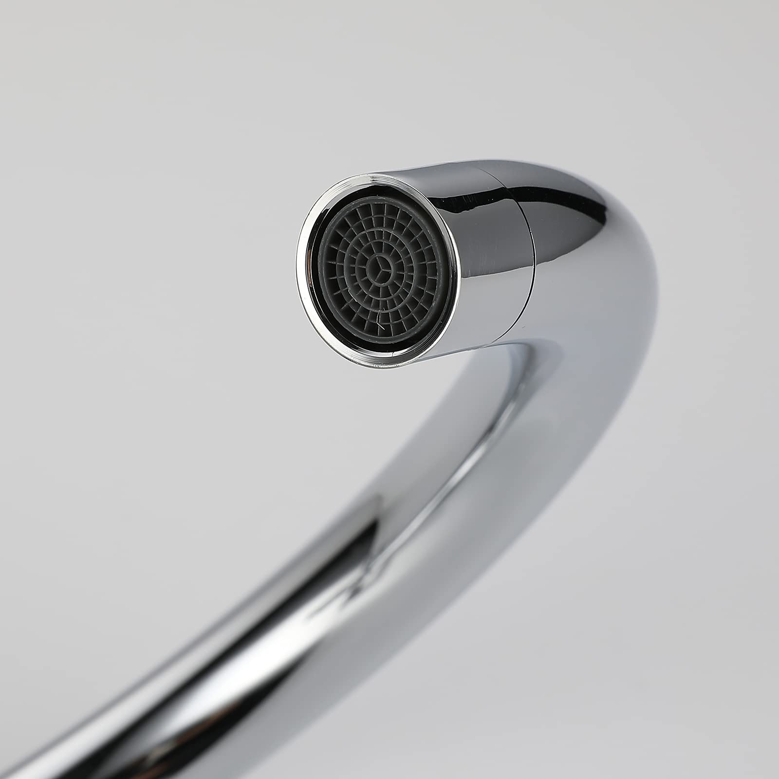 Tipo de Cocina en la Pared grifería multifunción Pistola de Lavado pileta de la Piscina Fregadero Doble Agujero Grifo Caliente y fría (Tipo de Pared)