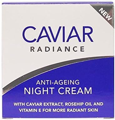 2 PACKS of 10 Years Younger Caviar Radiance Anti-Ageing Night Cream 50ml