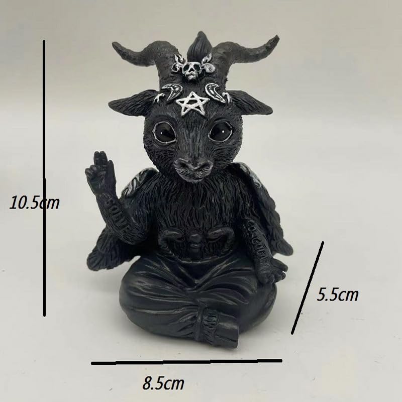 Estatua de Cabra Decorativa para Hogar 10x8x5 cm miniatura 7