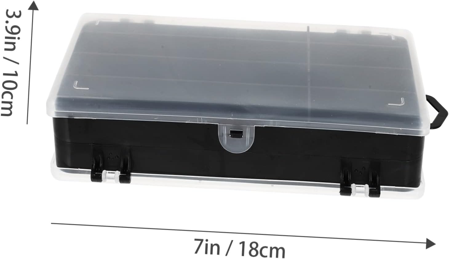GANAZONO 6pcs Fishing Lure Cases Compartment Storage Lure Covers Bait Organizer