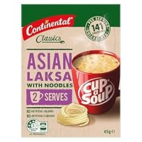 CONTINENTAL Cup-A-Soup | Asian Laksa, 2 pack, 65g