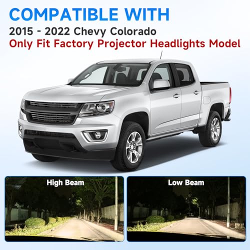ELH Projector Headlights for 2015-2022 Chevy Colorado - Image 6