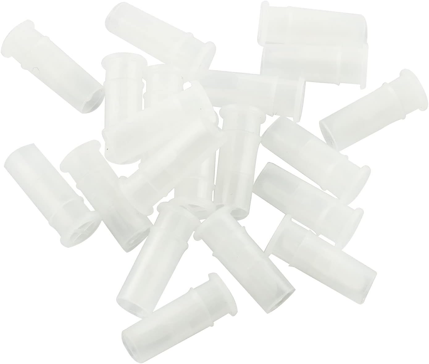 RLECS Reed Shoes Whistle 20PCS 18x8mm Pip Shoes BB Noise Maker Whistle Pet Toy Balls Replacement Squeakers