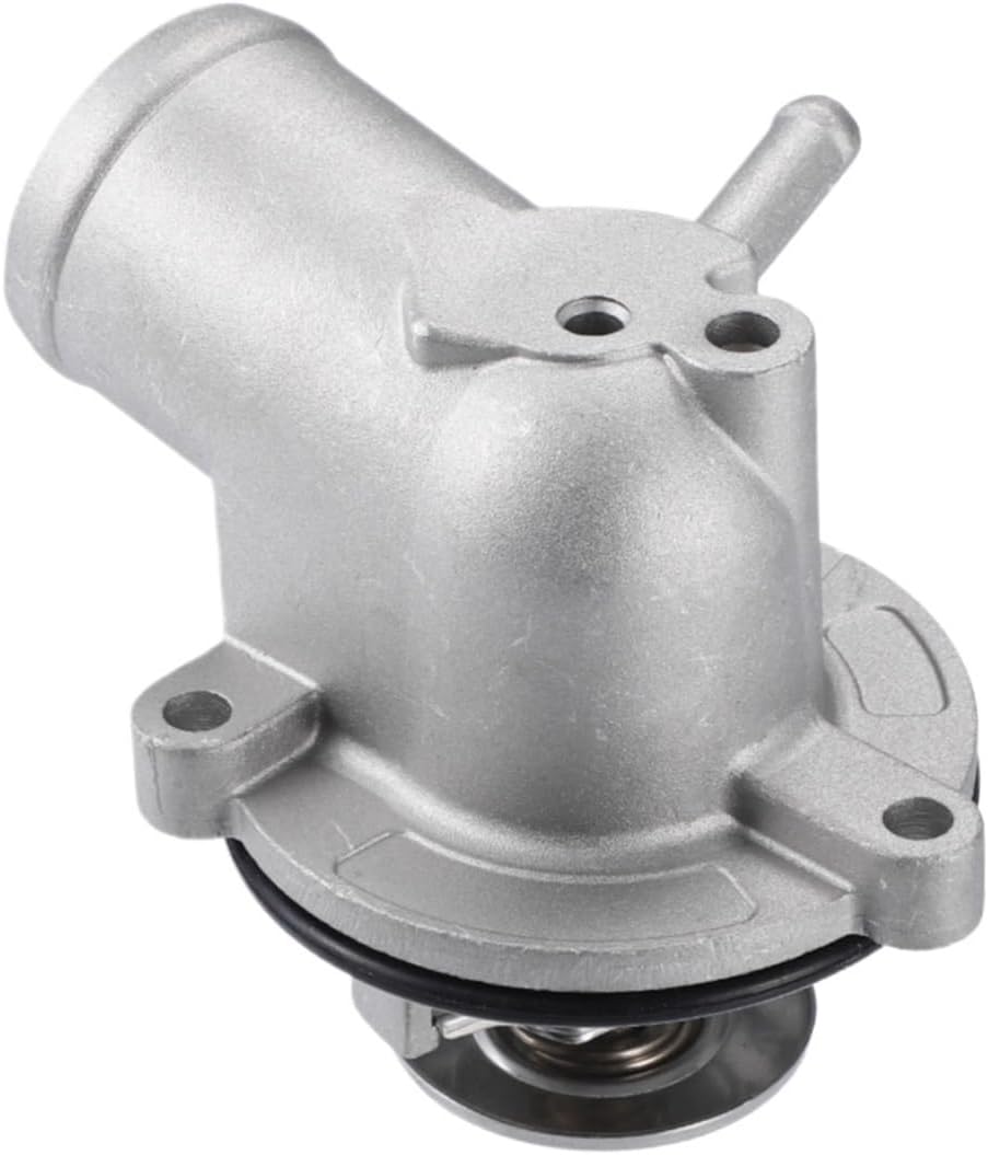 Thermostat Engine Coolant Replacement, Engine Thermostats, for Benz C, for SLK, for 220, for 230 Base 2.2L 2.3L L4 1994-2004 1112000915 Car Engine Coolant Thermostat Housing Assembly