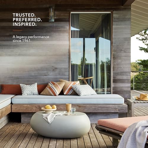 Sunbrella Fabric by The Yard | Official Sunbrella Seller | Indoor or Outdoor Upholstery Fabric for Chairs, Cushions, Drapery, Pillows, Furniture | Switch Ash