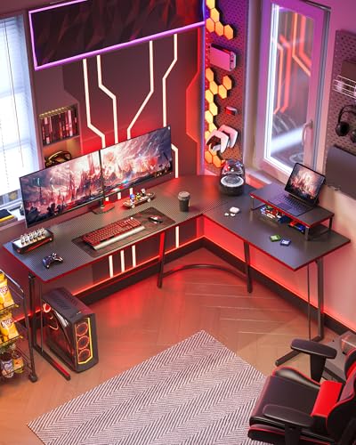 CubiCubi L字型ゲーミングデスク 120×120cm