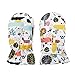 6-18 Monate Baby Mädchen Jungen Skihandschuhe Cartoon wasserdichte Winddichte Fäustlinge Warme Fleece Handschuhe Kinderhandschuhe Winterhandschuhe für Outdoor Sport Skifahren (E)