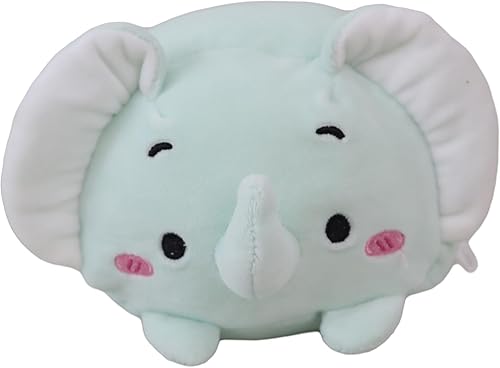 Miniatura 2 de Lindo mini elefante de peluche cilíndrico elefante de peluche, juguetes de peluche, regalos para niños y amantes o decoración del hogar, 8 pulgadas