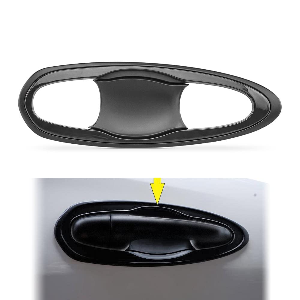 Eviter rayures poignée Hilux protections de porte TUNEZ noir