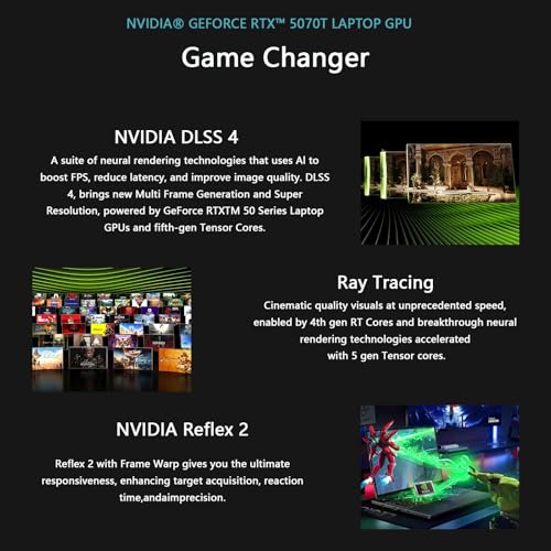 Legion Pro 5i Gen 10 Gaming Laptop, GeForce RTX 5070 Ti, Intel 24-Core U9 275HX, 16" WQXGA 500Nits Display, RGB Backlit KB, AI Engine+, Wi-Fi 7, Win 11 Pro, Accessori, 32GB DDR5, SSD 1TB - Notebook - Immagine 2