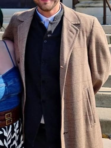 Mens Retro Herringbone Tweed Vest Business Tweed Wool Vests High Collar Casual Waistcoats Slim Fit Wedding Groomsmen4