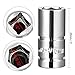 uxcell 2 Pcs 3/8 Inch Drive 8mm 6-Point Deep Socket, Metric, Cr-V