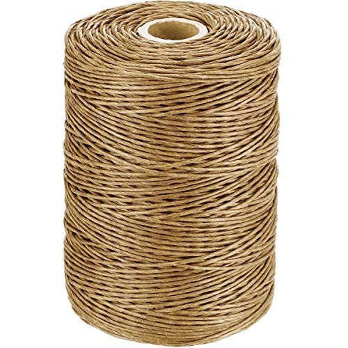 Floral Wire Vine Wire Bind Wire Rustic Wire Wrapping Wire for Flower Bouquets (Light Brown, 673 Feet)