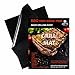 Grill Mat-BBQ Grill Mat-Grilling Mat Set Of 2 BBQ Grill Mat Heavy Duty Non Stick Reusable-Grilling Mats-16 x 13 Inch-Fat Free Cooking- Open the Way to Healthy Food
